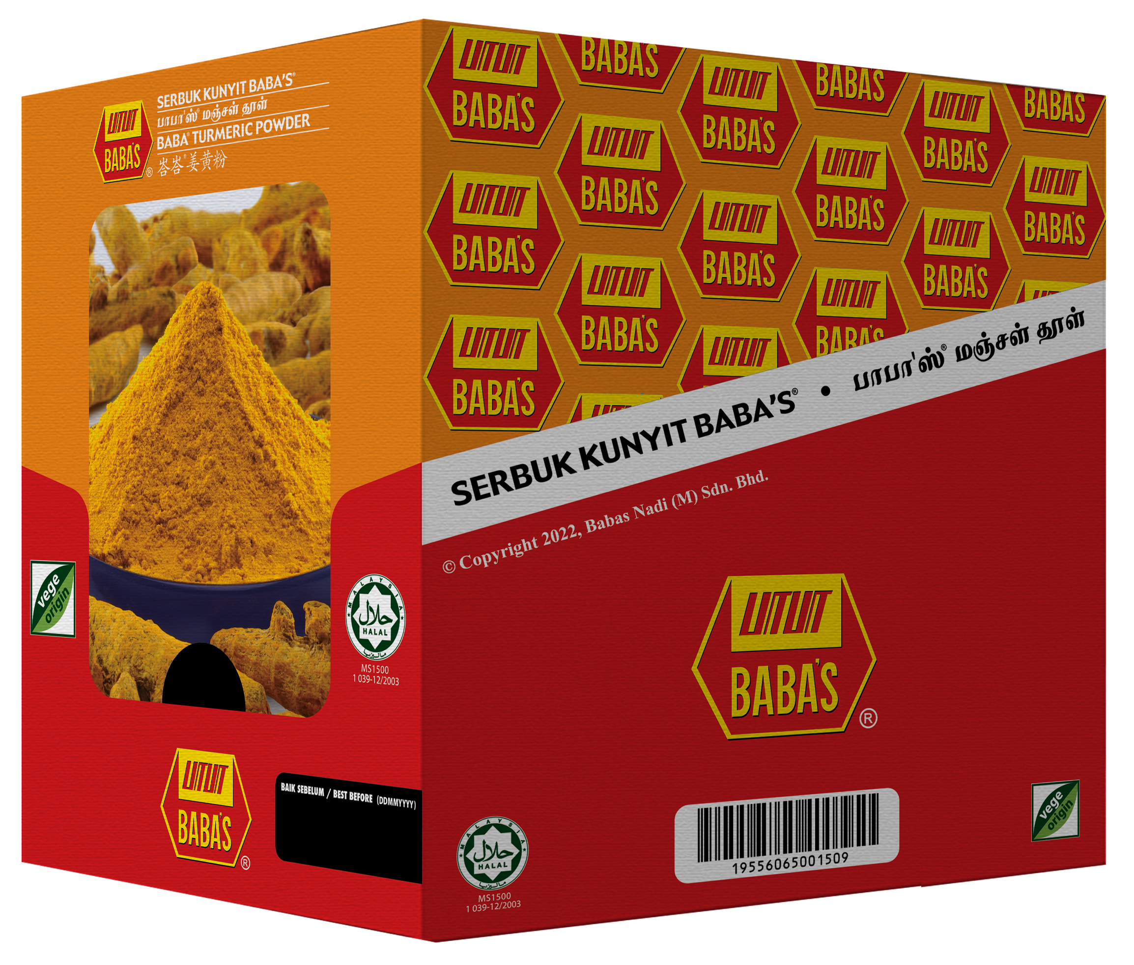 BABA'S TURMERIC POWDER